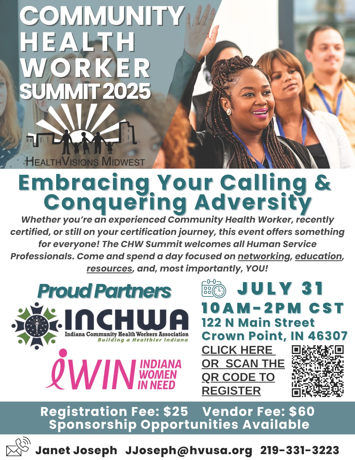 CHW Summit 2025 Flyer